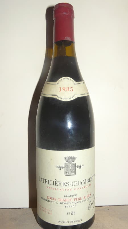 Latricières-Chambertin, Domaine Trapet, 1985