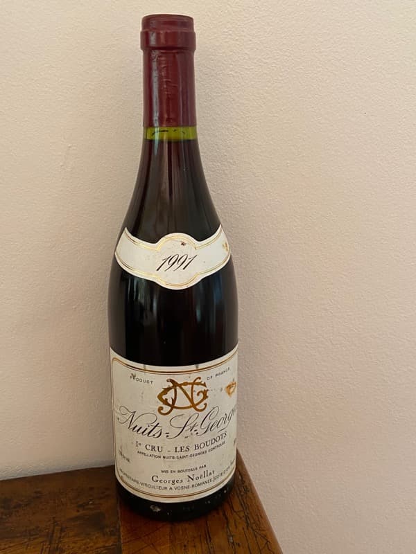 Nuits-Saint-Georges, 1er cru Les Boudots, Georges Noëllat, 1991
