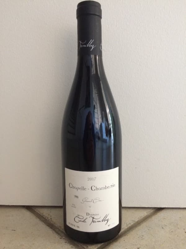 Chapelle-Chambertin, Grand cru, Domaine Cécile Tremblay, 2017
