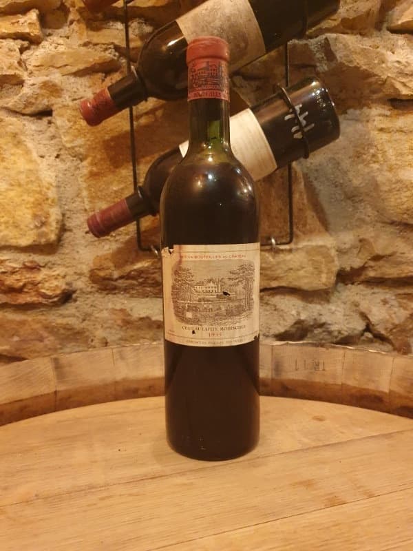 1 er grand cru classe, Château Lafite Rothschild, Pauillac, 1955