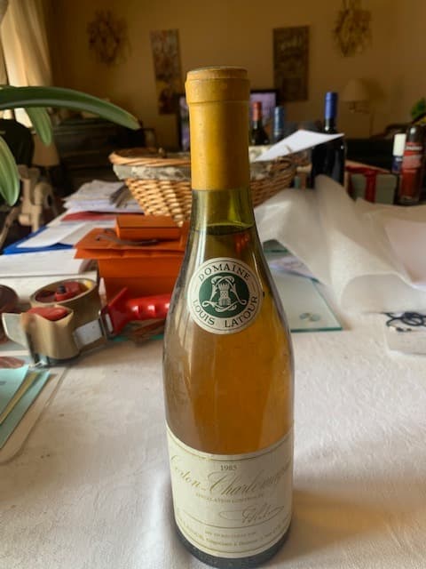 Corton-Charlemagne, Domaine Louis Latour, 1985