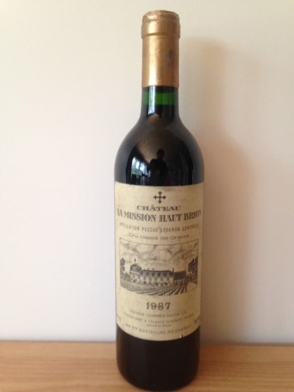 Mission Haut Brion, Pessac-Léognan, 1987