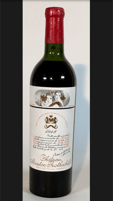 Château Mouton Rothschild, Pauillac, 1948