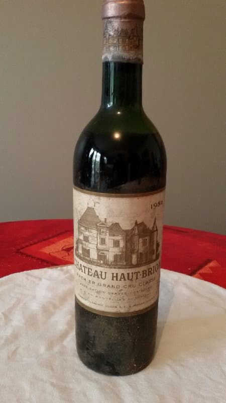 Château Haut-Brion, Pessac-Léognan, 1956