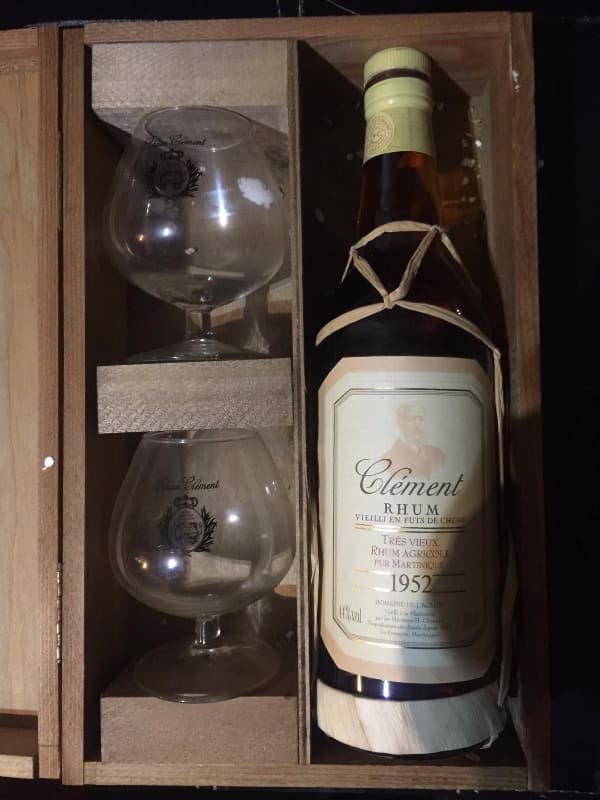 Très Vieux Rhum agricole Clément, Domaine de l'Acajou-Martinique, 1952 (70cl)
