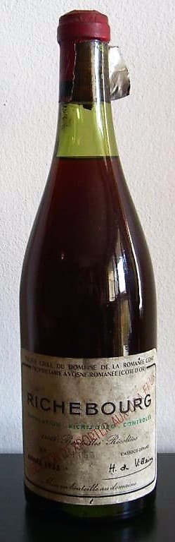 Richebourg, Domaine de la Romanée-Conti, 1955