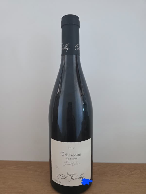 Echézeaux, grand cru, cécile tremblay, 2017