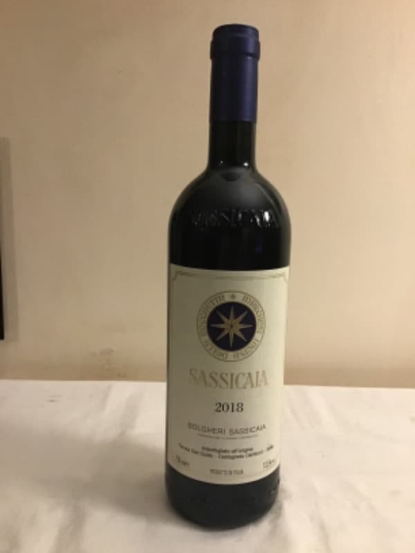 Bolgheri Sassicaia, 2018