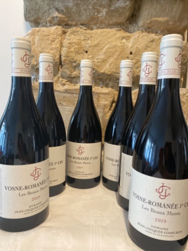 12 x Vosne Romanée, 1er Cru - Les Beaux Monts, Domaine J. J. Confuron, 2019