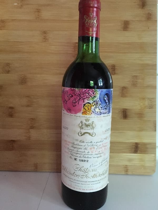 Château Mouton Rothschild, Pauillac, 1970