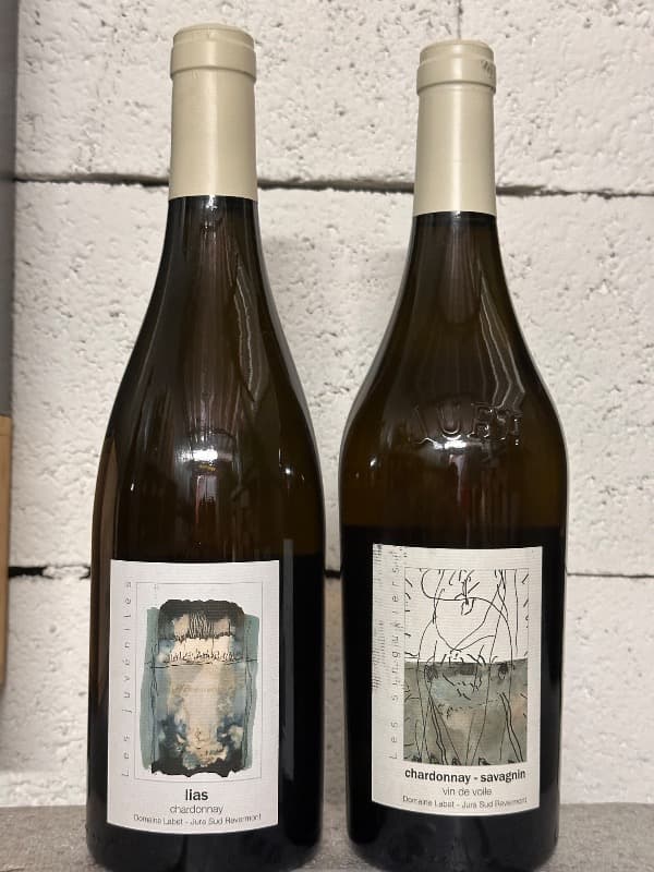 2 x Lias Chardonnay 2020/ Vin de voile chardonnay savagnin 2019, Labet, Côtes-du-Jura