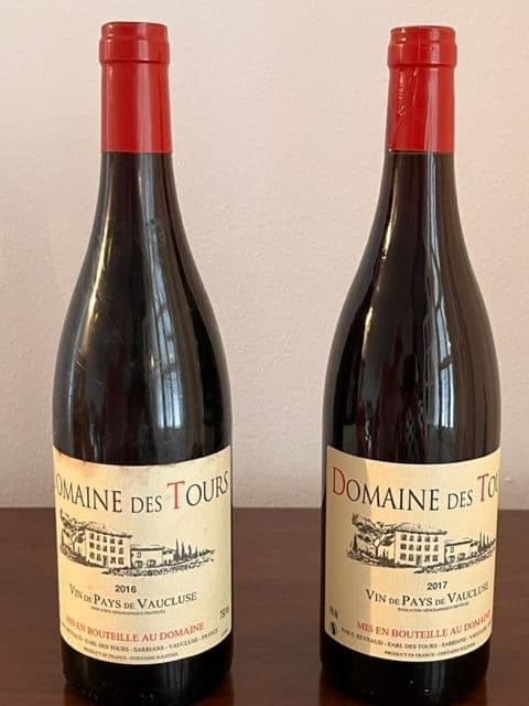 Vin de Pays du Vaucluse, 2016/2017, Domaine des Tours