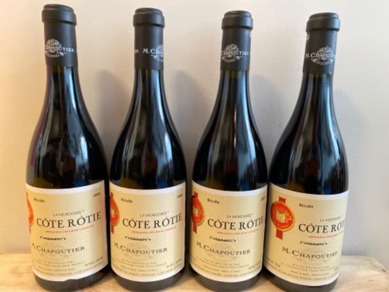 4 x Côte-Rôtie, La Mordorée, M.Chapoutier, 2000