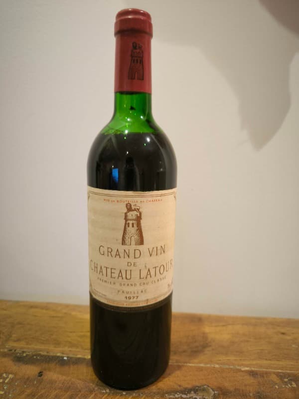 Grand Vin du Château Latour, Pauillac, 1977