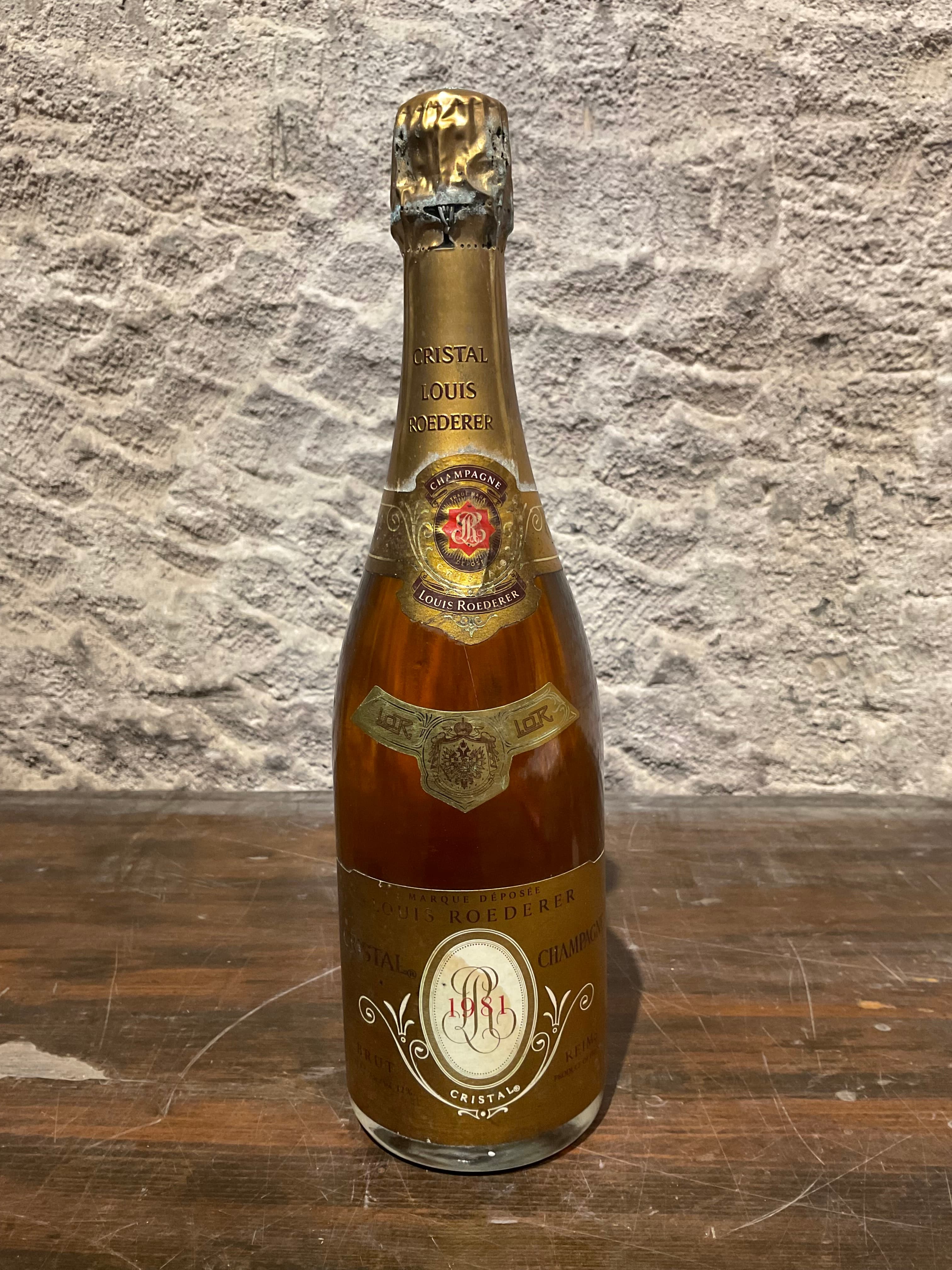 Louis Roëderer, Cristal, Champagne, 1981