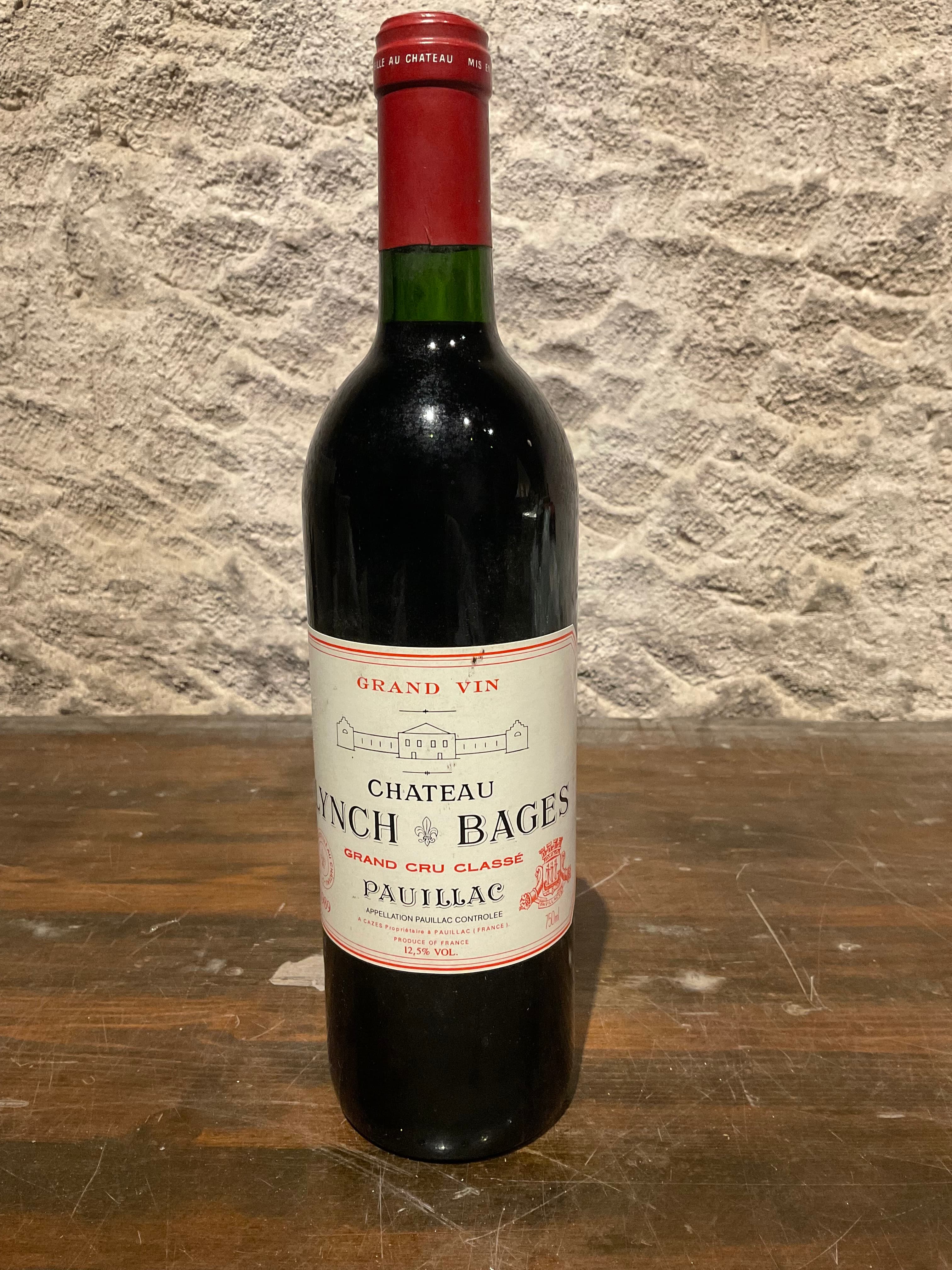 Château Lynch-Bages, Pauillac, 1989