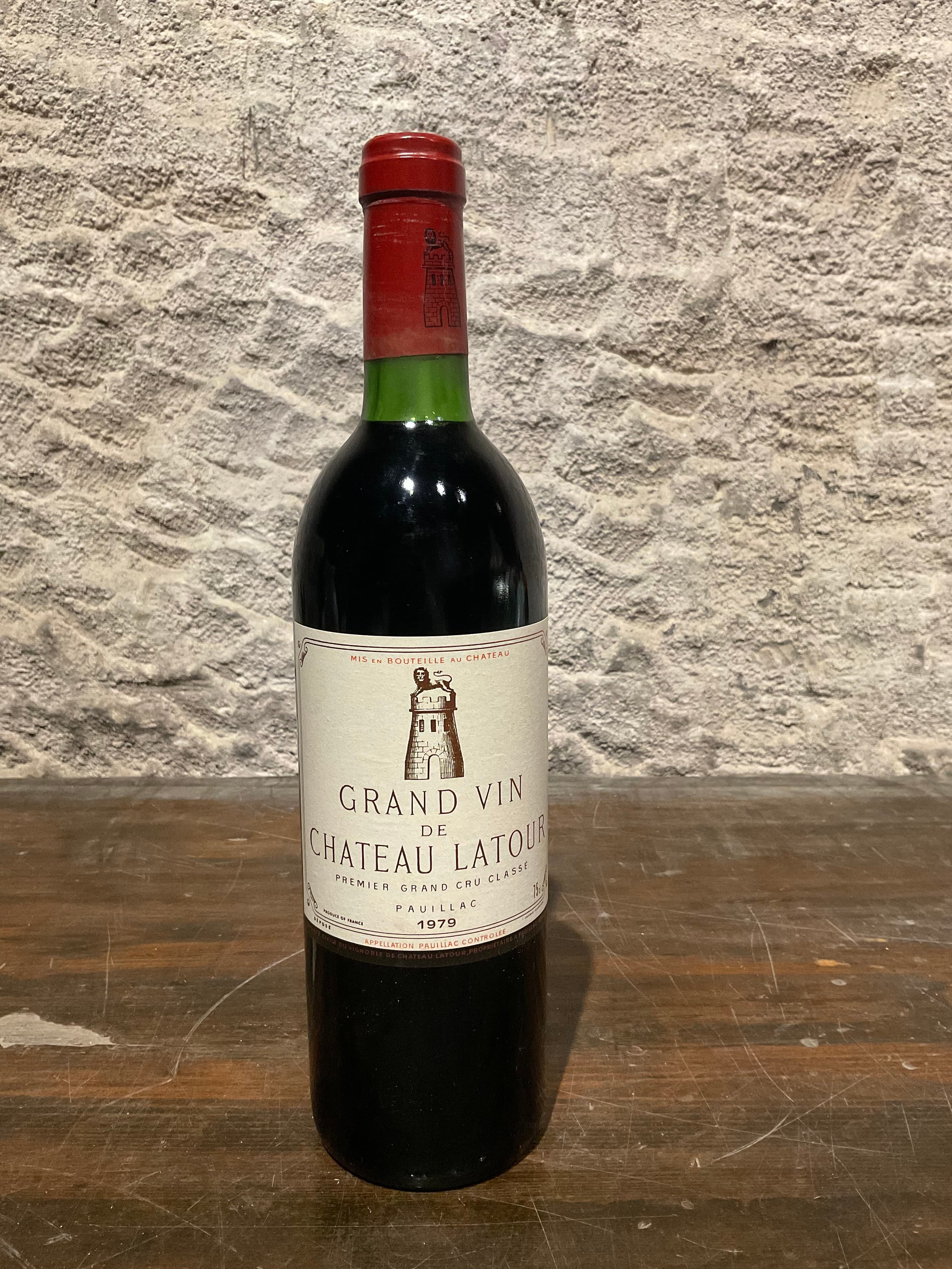 Grand Vin de château Latour, Pauillac, 1979