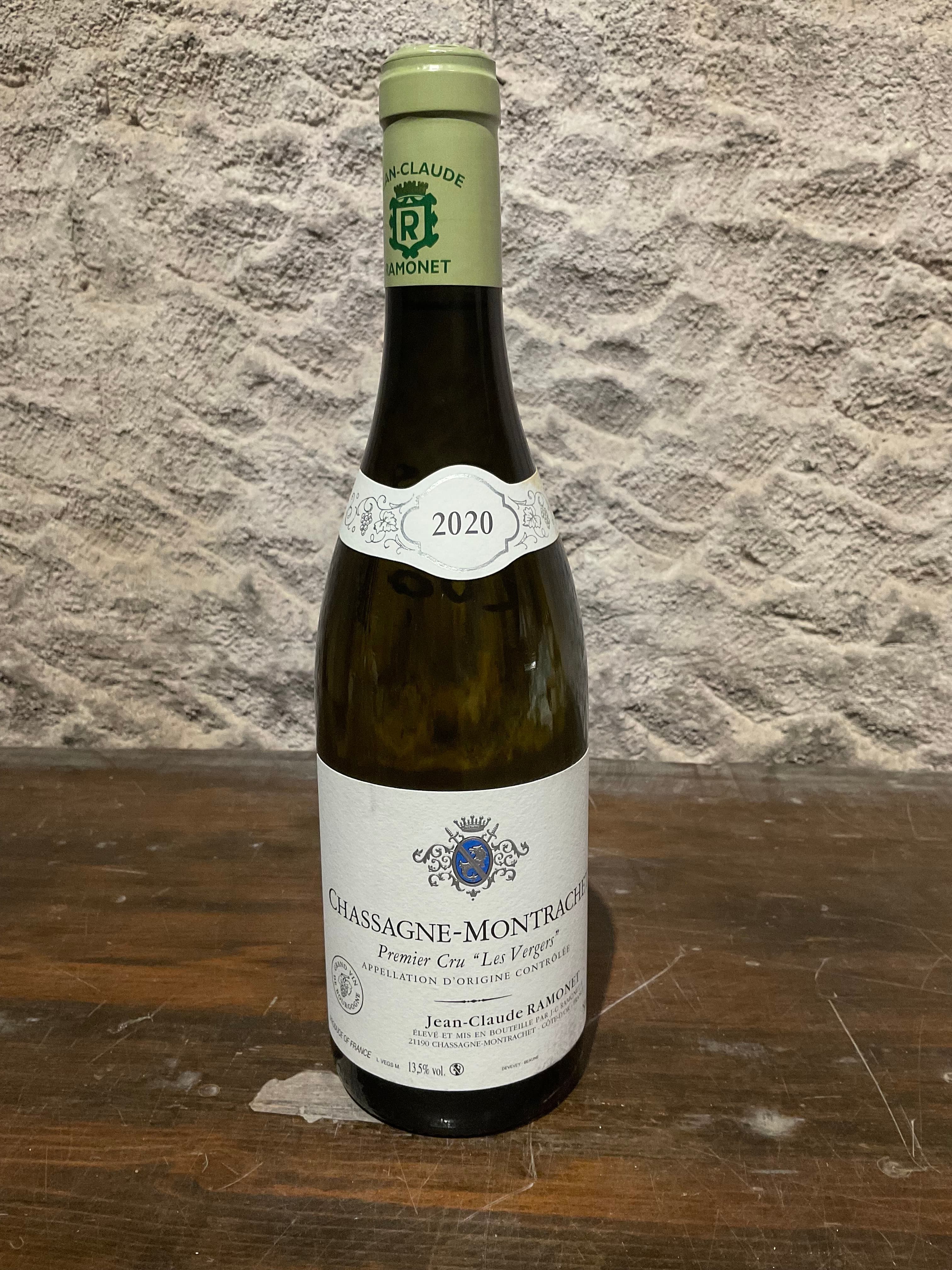 Jean Claude Ramonet, Chassagne-Montrachet Premier Cru, Les Vergers, 2020