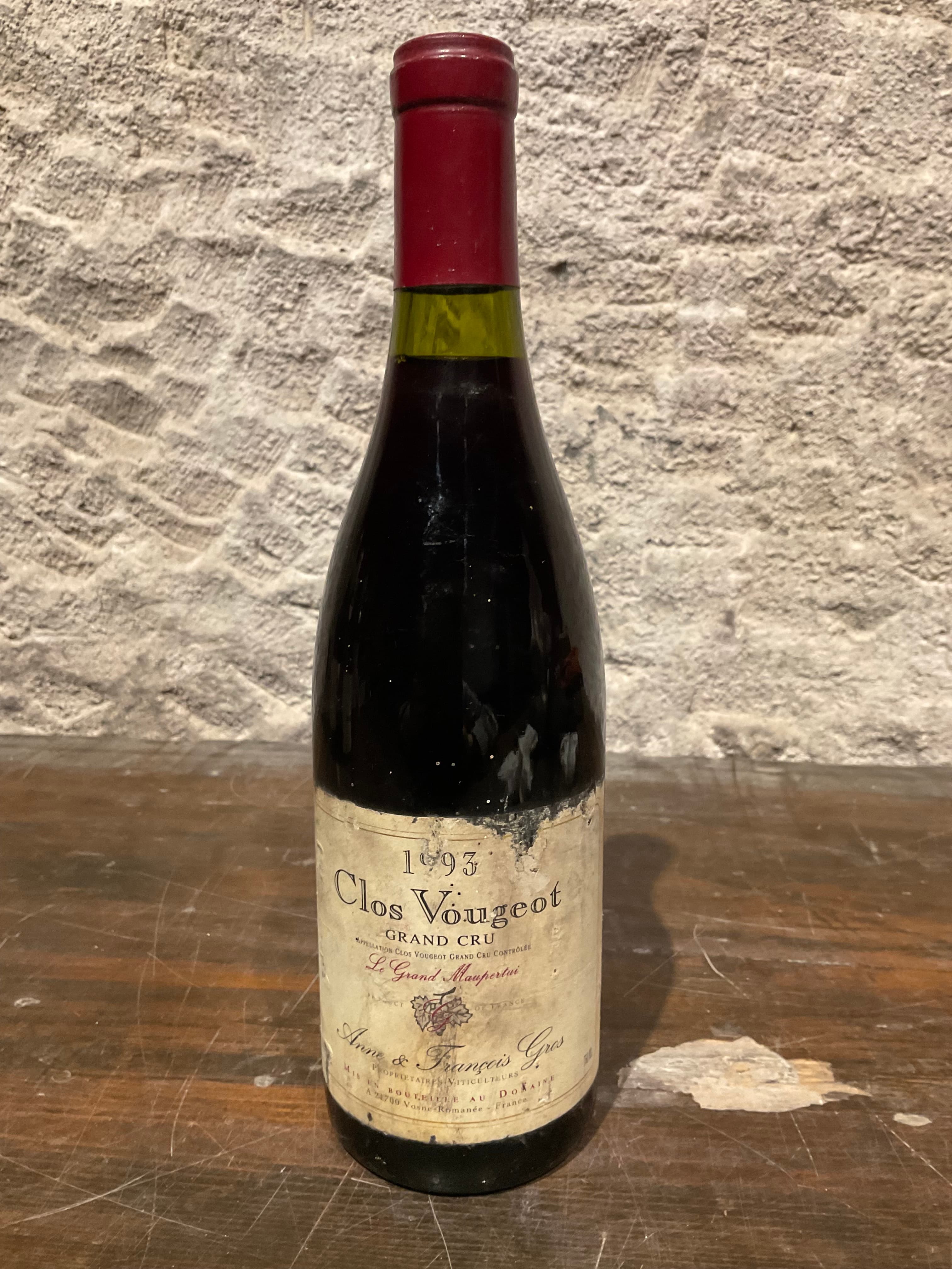Clos de Vougeot, Le Grand Maupertui, Anne & François Gros, 1993