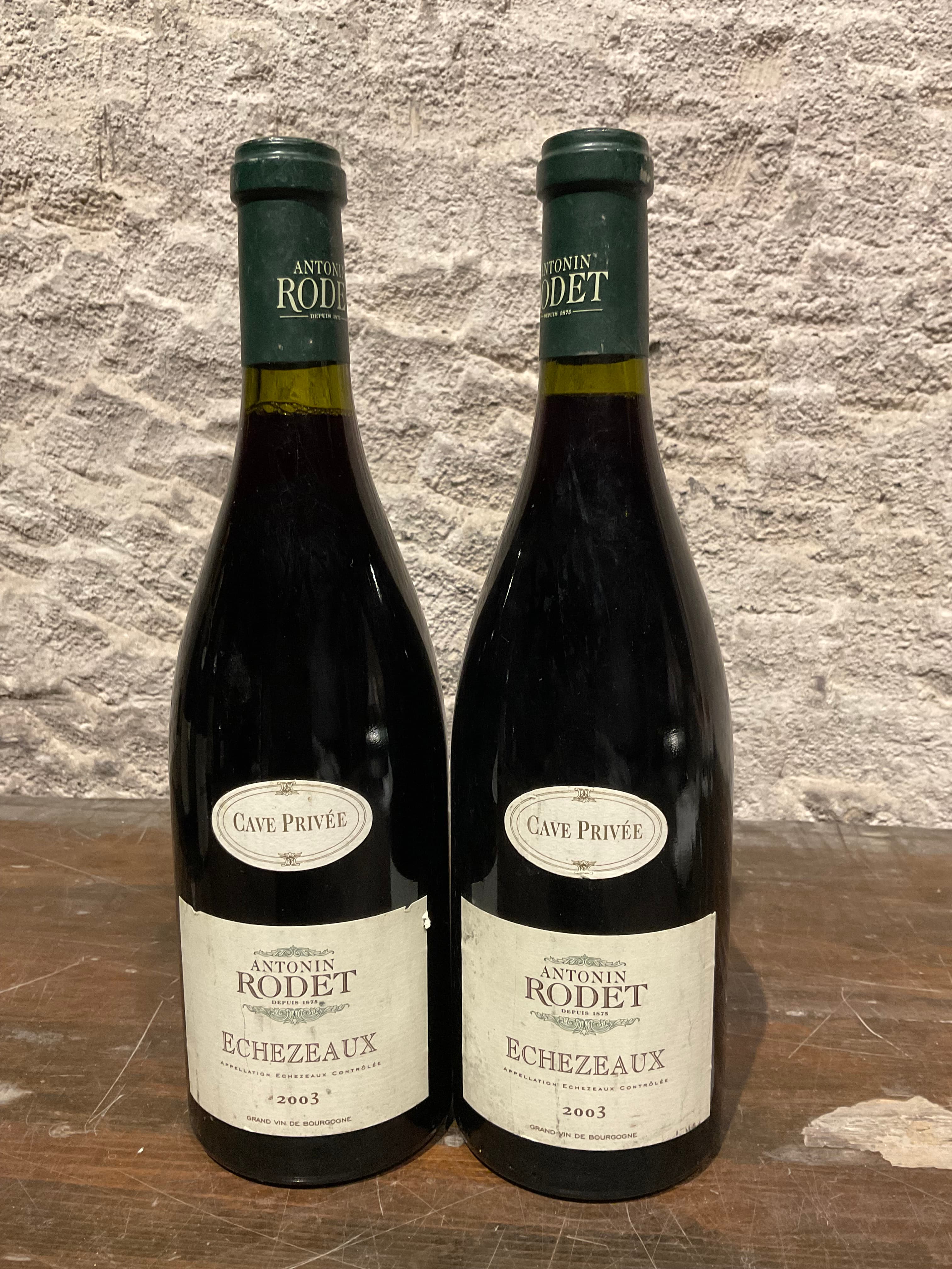 2 x Antonin Rodet, Échezeaux Grand Cru, 2003