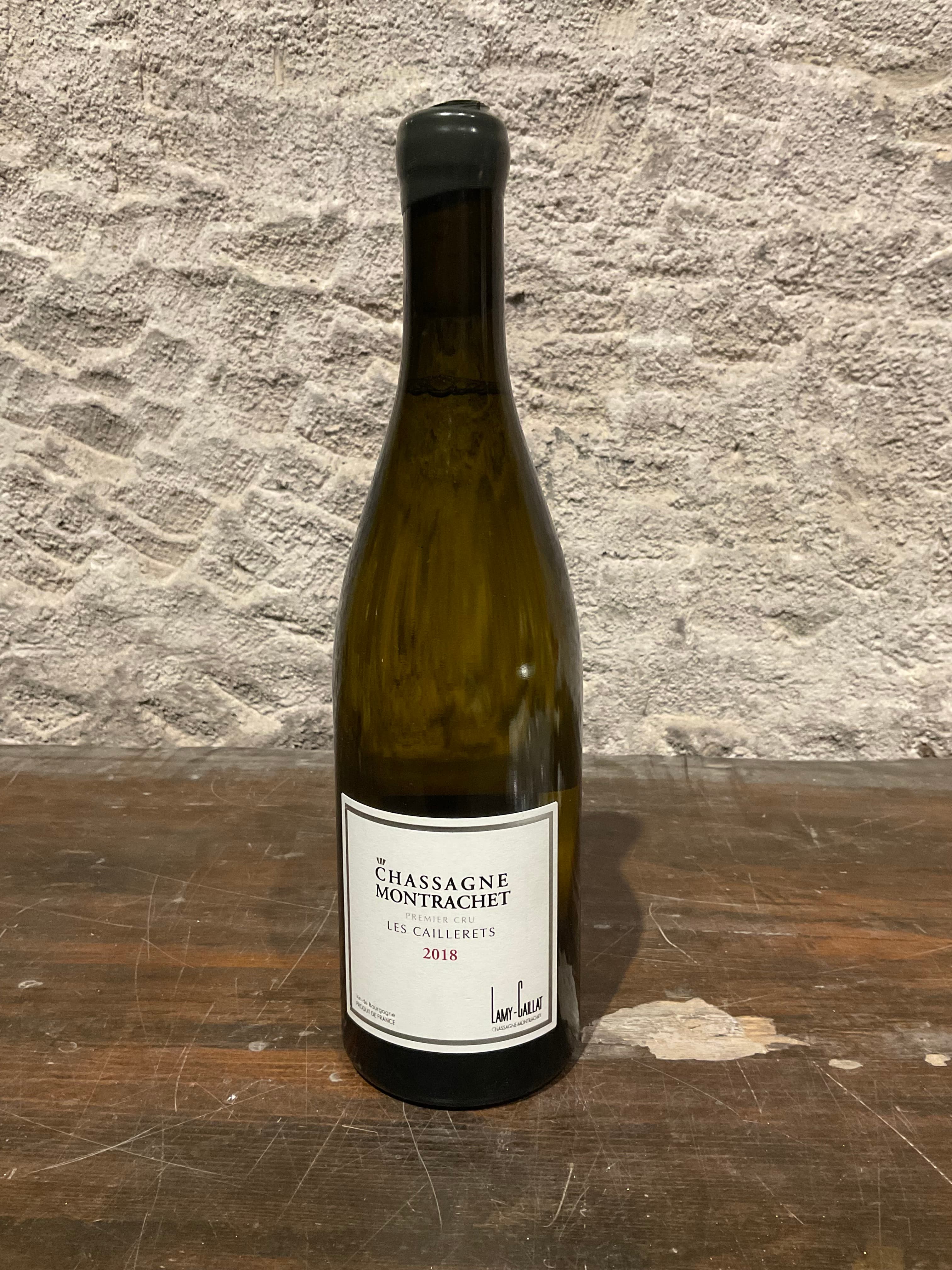 Lamy-Caillat, Chassagne-Montrachet Premier Cru, Cailleret, 2018