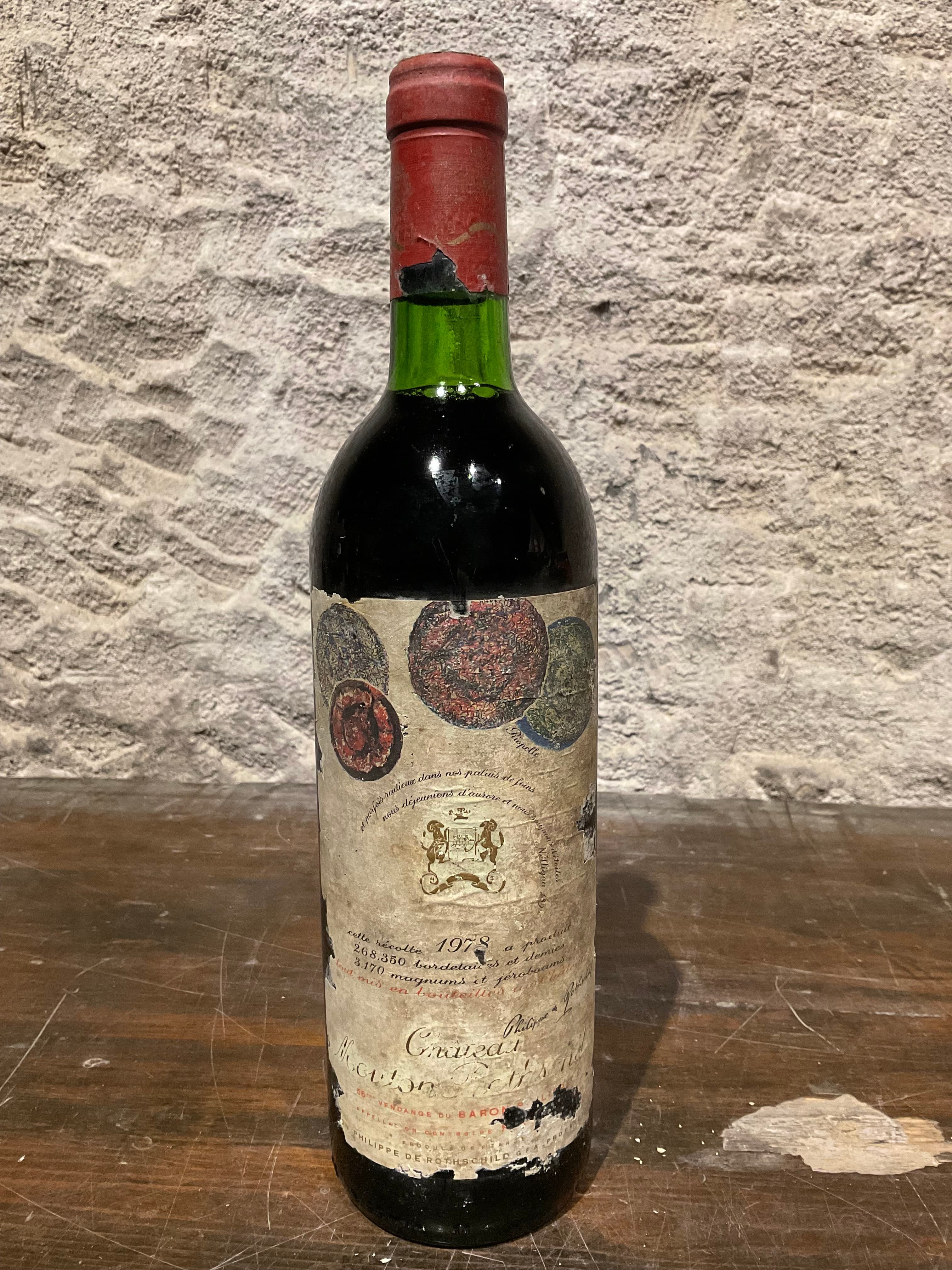 Château Mouton Rothschild, Pauillac, 1978