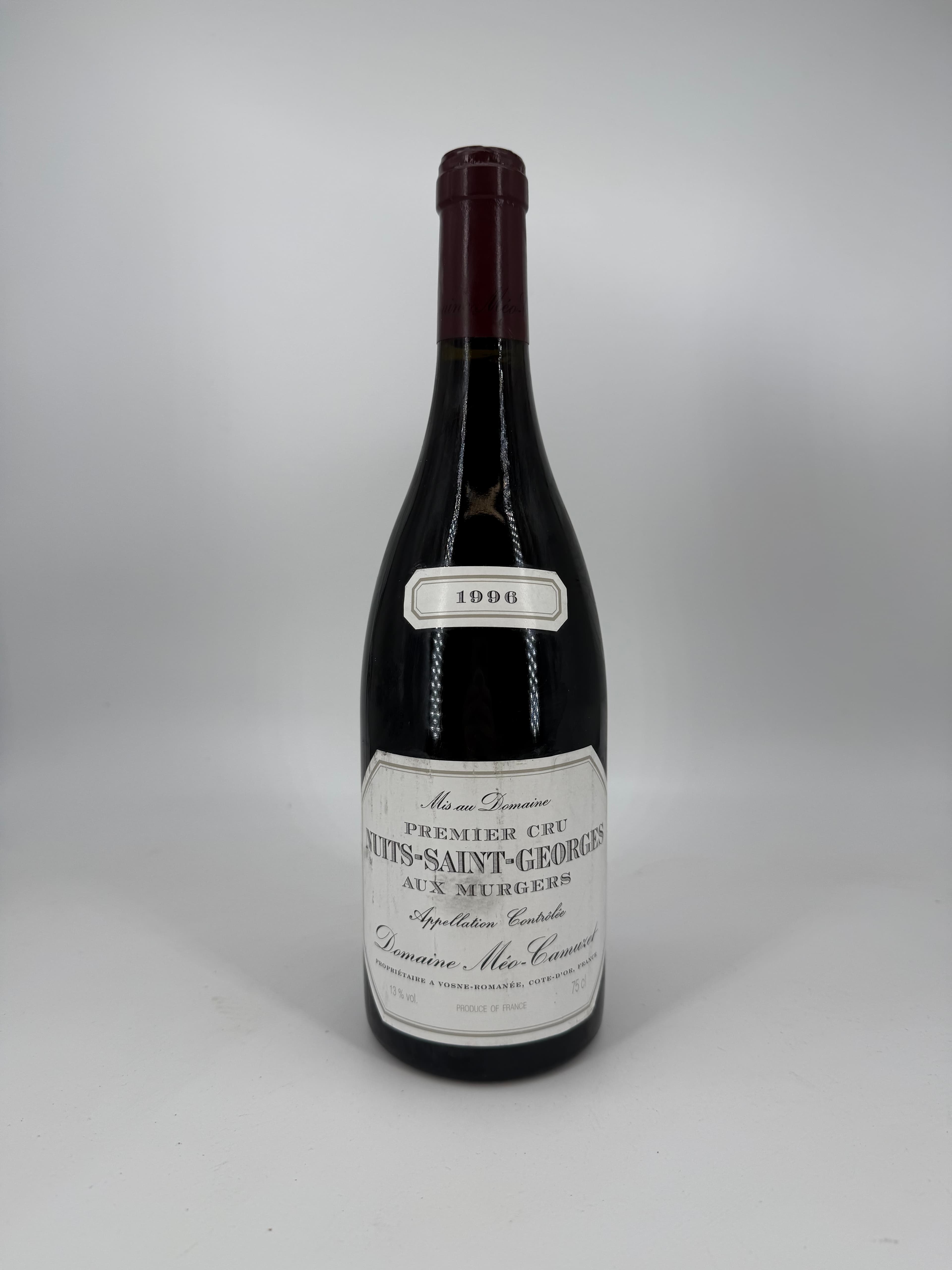 Domaine Méo-Camuzet, Nuits-Saint-Georges Premier Cru, Aux Murgers, 1996
