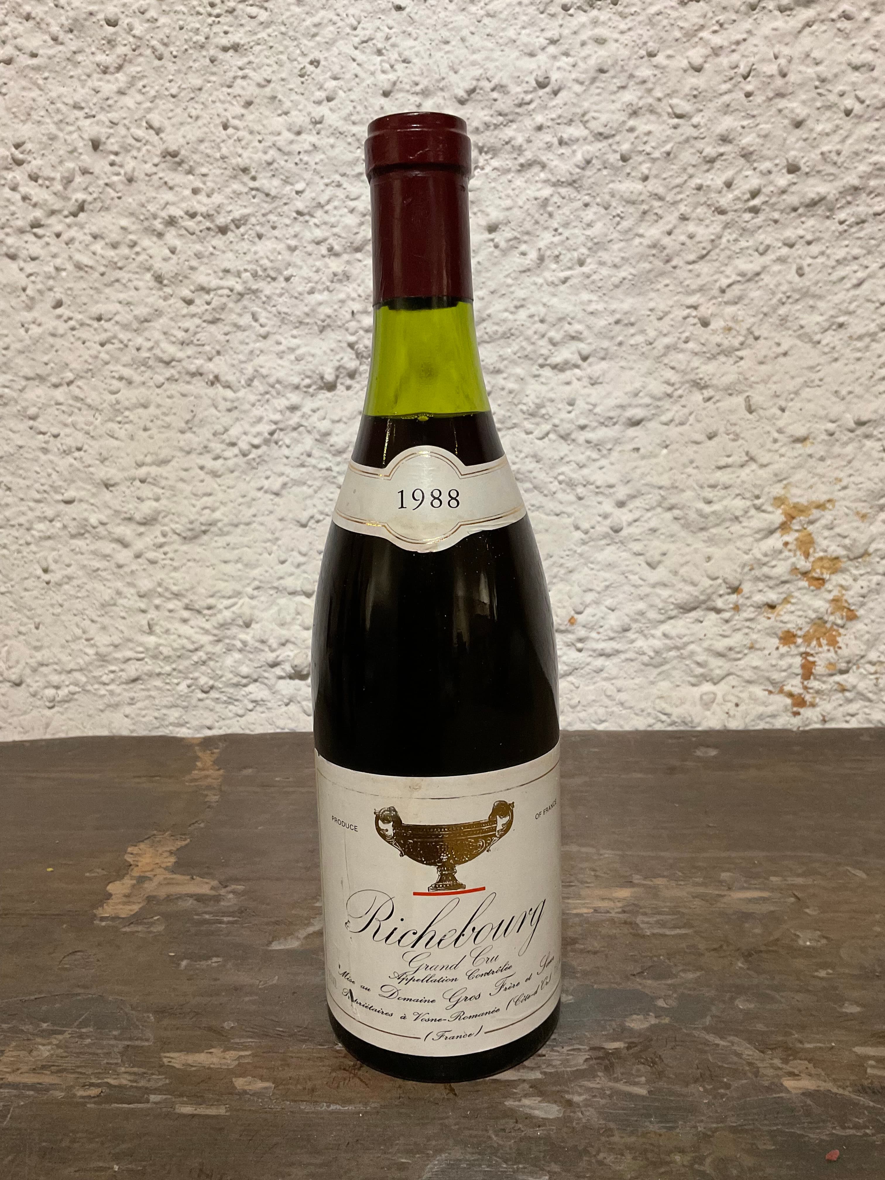 Gros Frère et Sœur, Richebourg Grand Cru, 1988