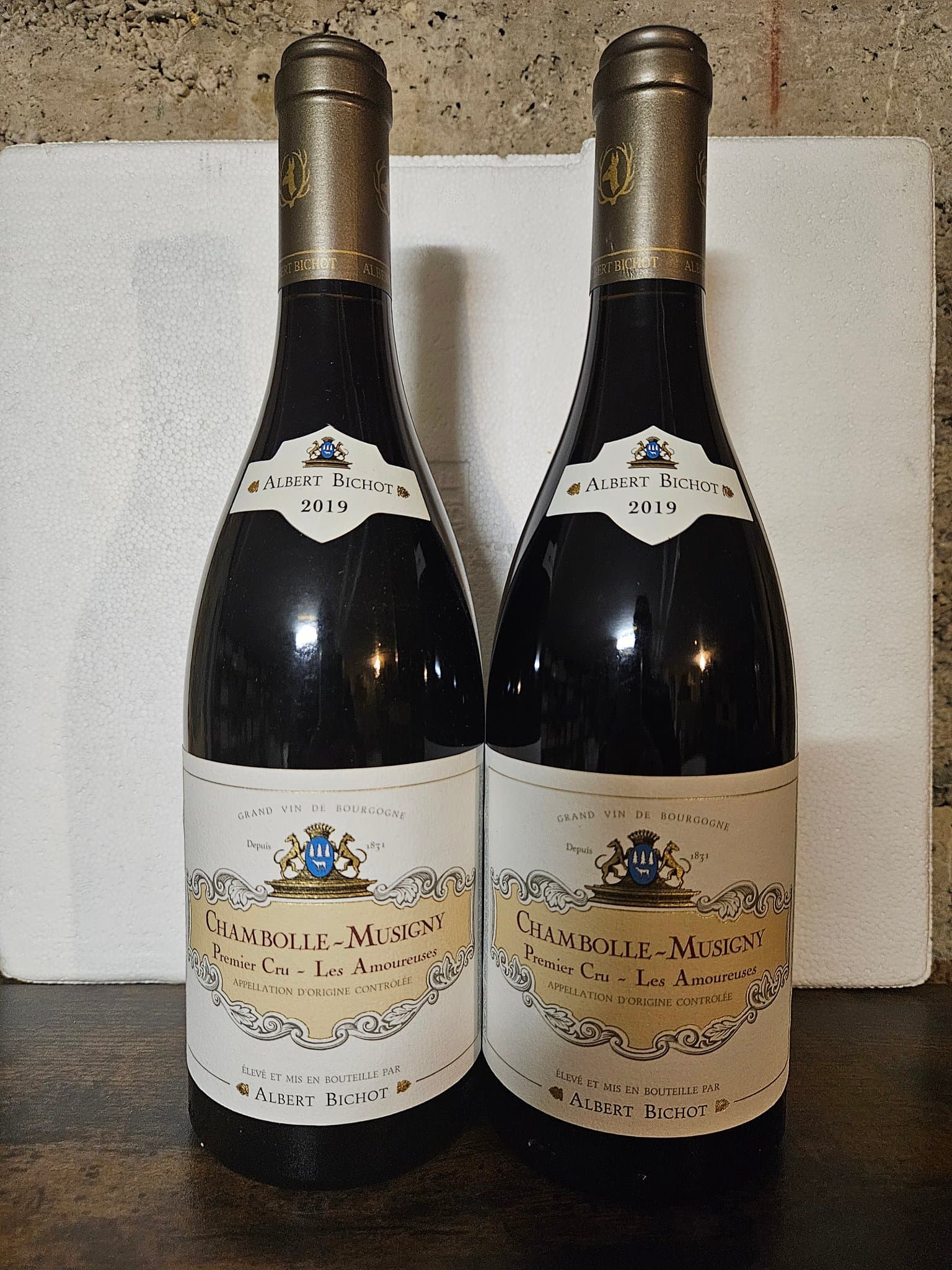 2 x Albert Bichot, Chambolle-Musigny Premier Cru, Les Amoureuses, 2019