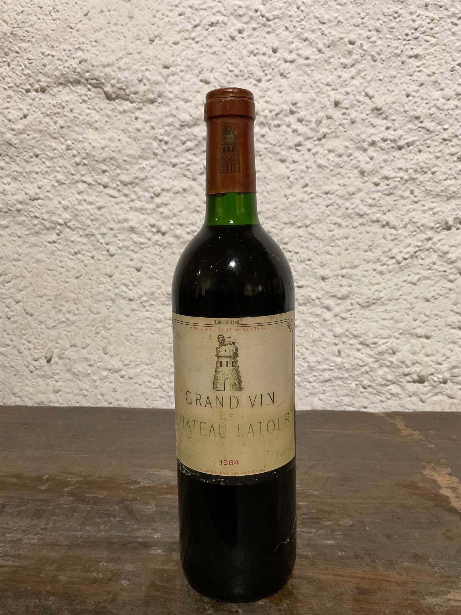 Grand Vin de château Latour, Pauillac, 1984