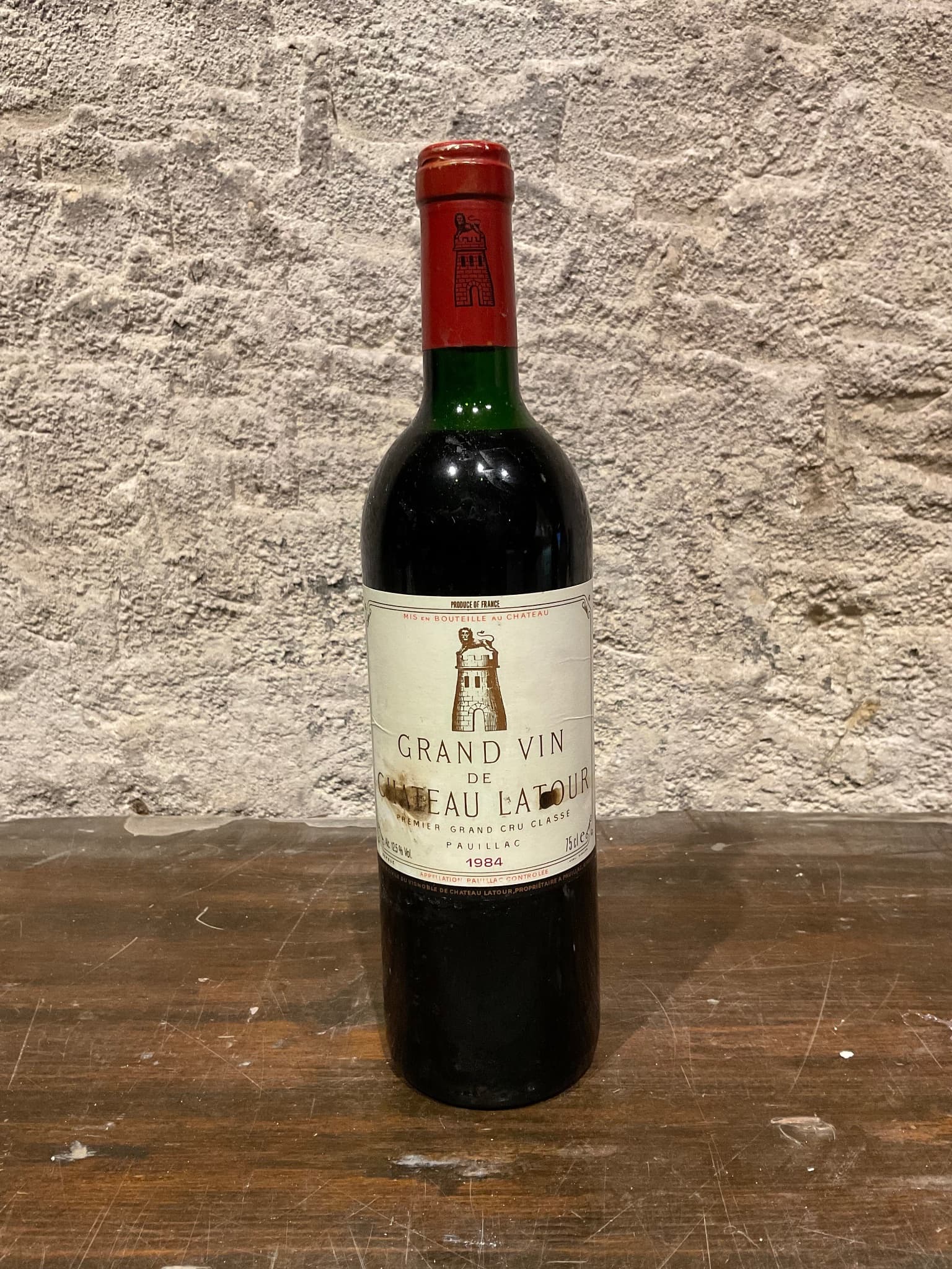 Grand Vin de château Latour, Pauillac, 1984