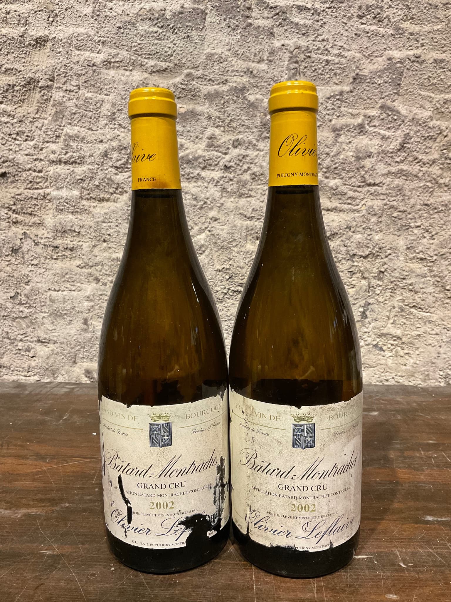 2 x Olivier Leflaive, Bâtard-Montrachet Grand Cru, 2002