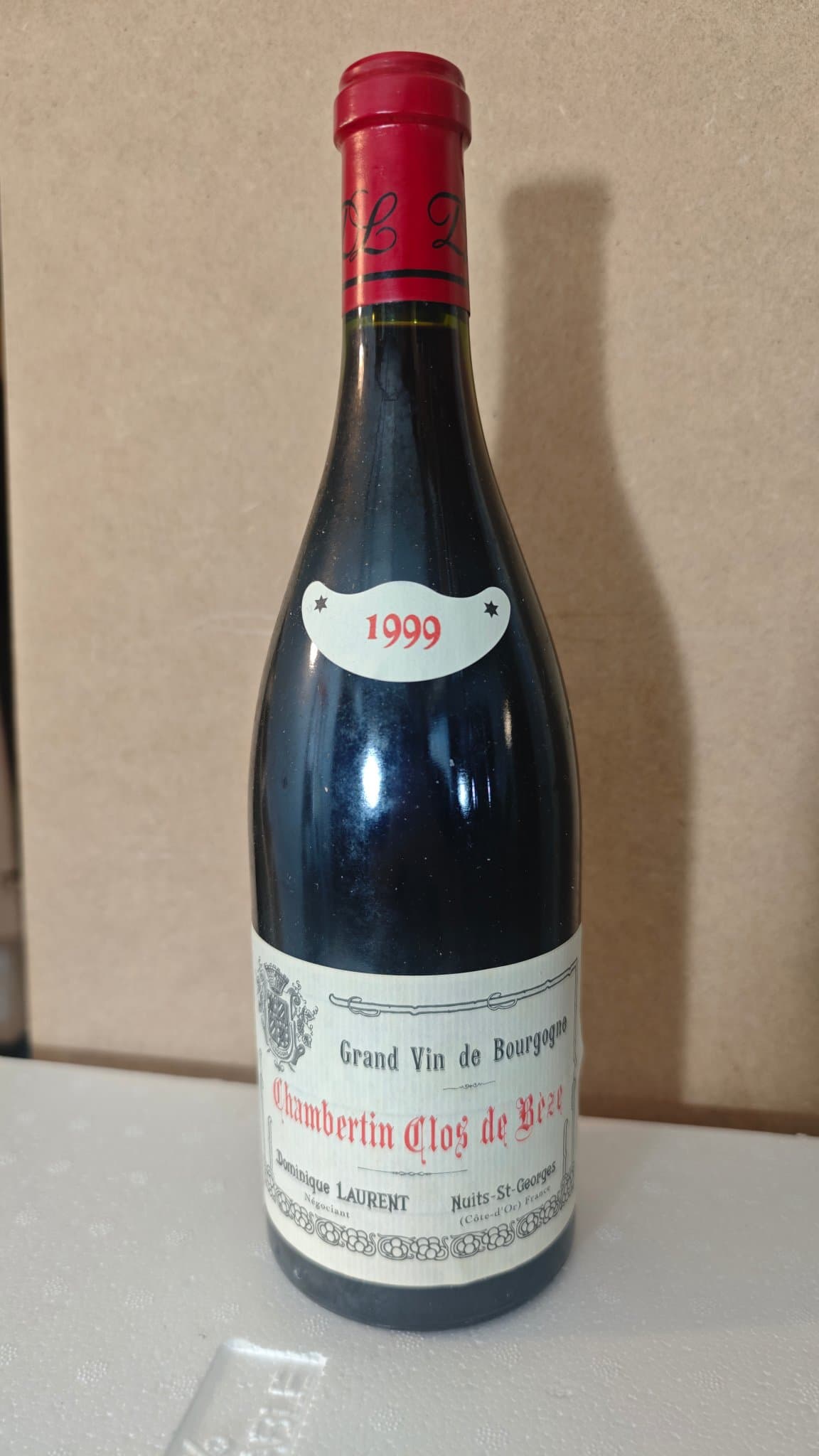 Dominique Laurent, Chambertin-Clos de Bèze Grand Cru, 1999