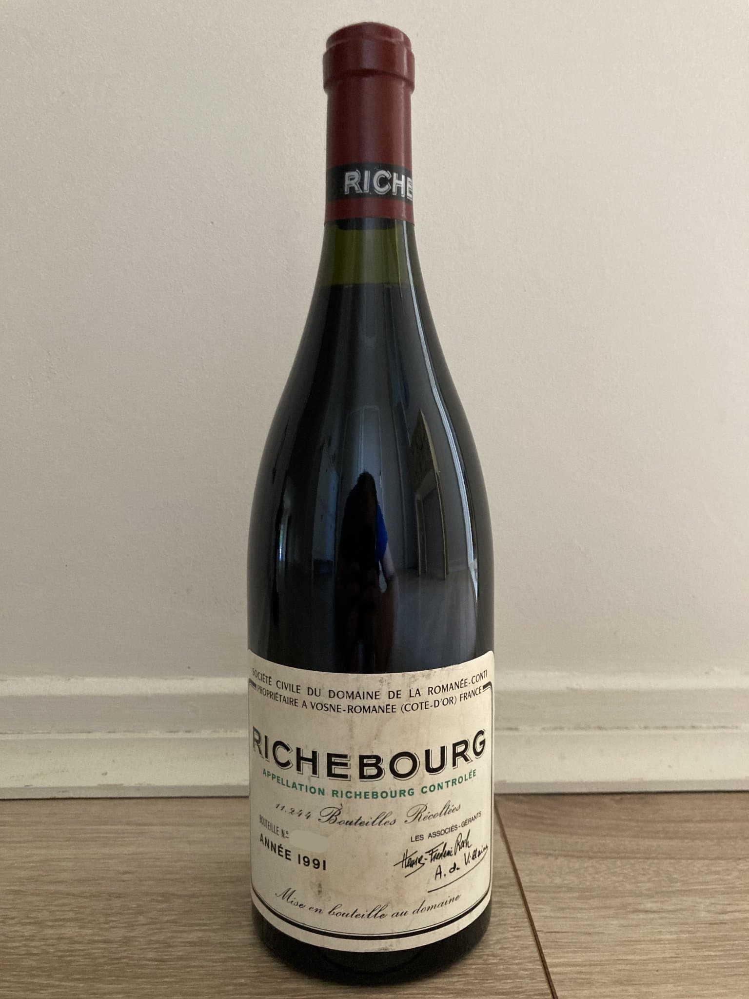 Domaine de la Romanée-Conti, Richebourg Grand Cru, 1991