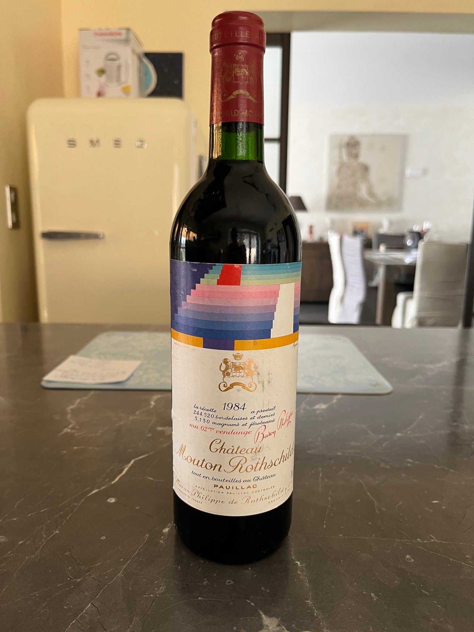 Château Mouton Rothschild, Pauillac, 1984