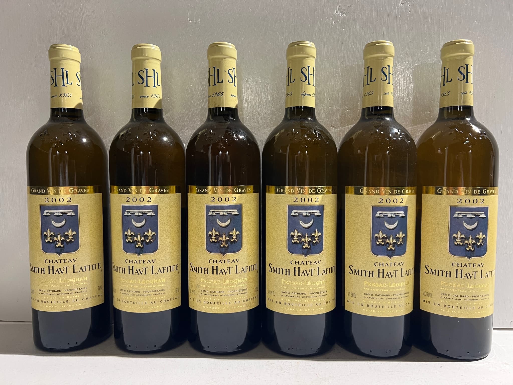 6 x Château Smith Haut Lafitte, Blanc, Pessac-Léognan, 2002