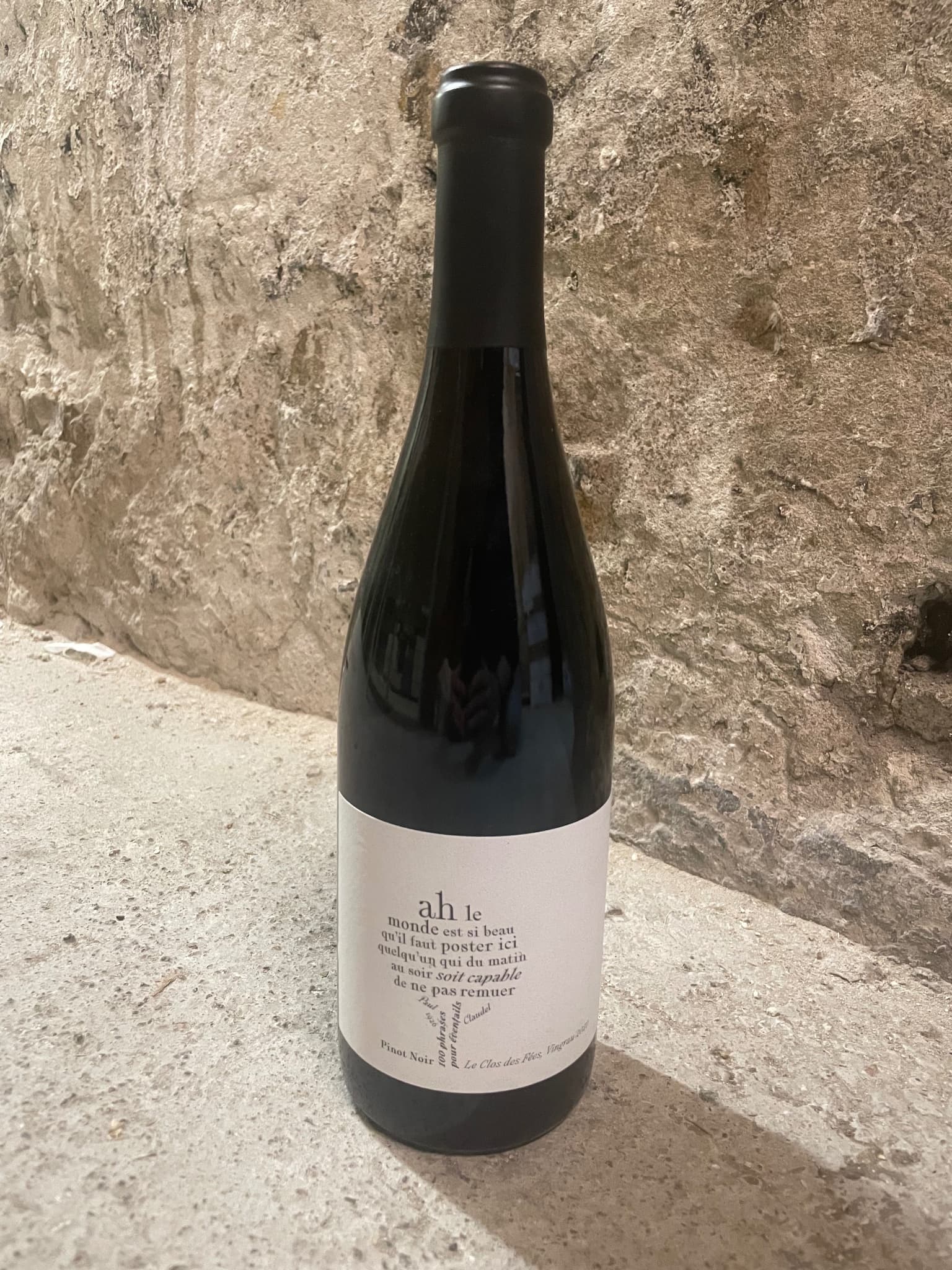 Domaine du Clos des Fees, 100 phrases pour eventail, Côtes Catalanes, 2020
