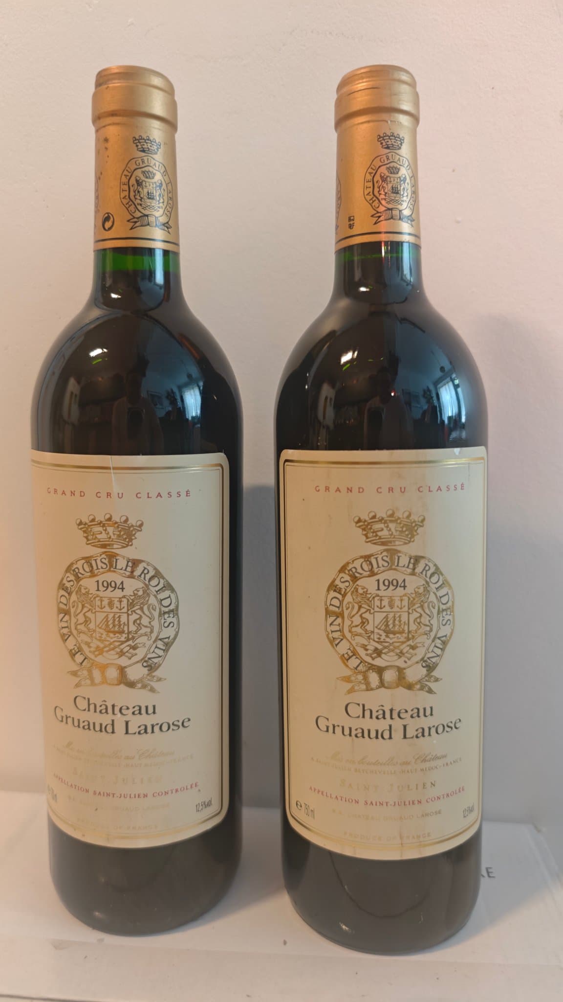 2 x Château Gruaud Larose, Saint-Julien, 1994
