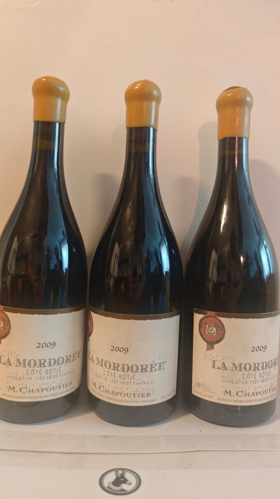 3 x M. Chapoutier, Côte-Rôtie, La Mordorée, 2009