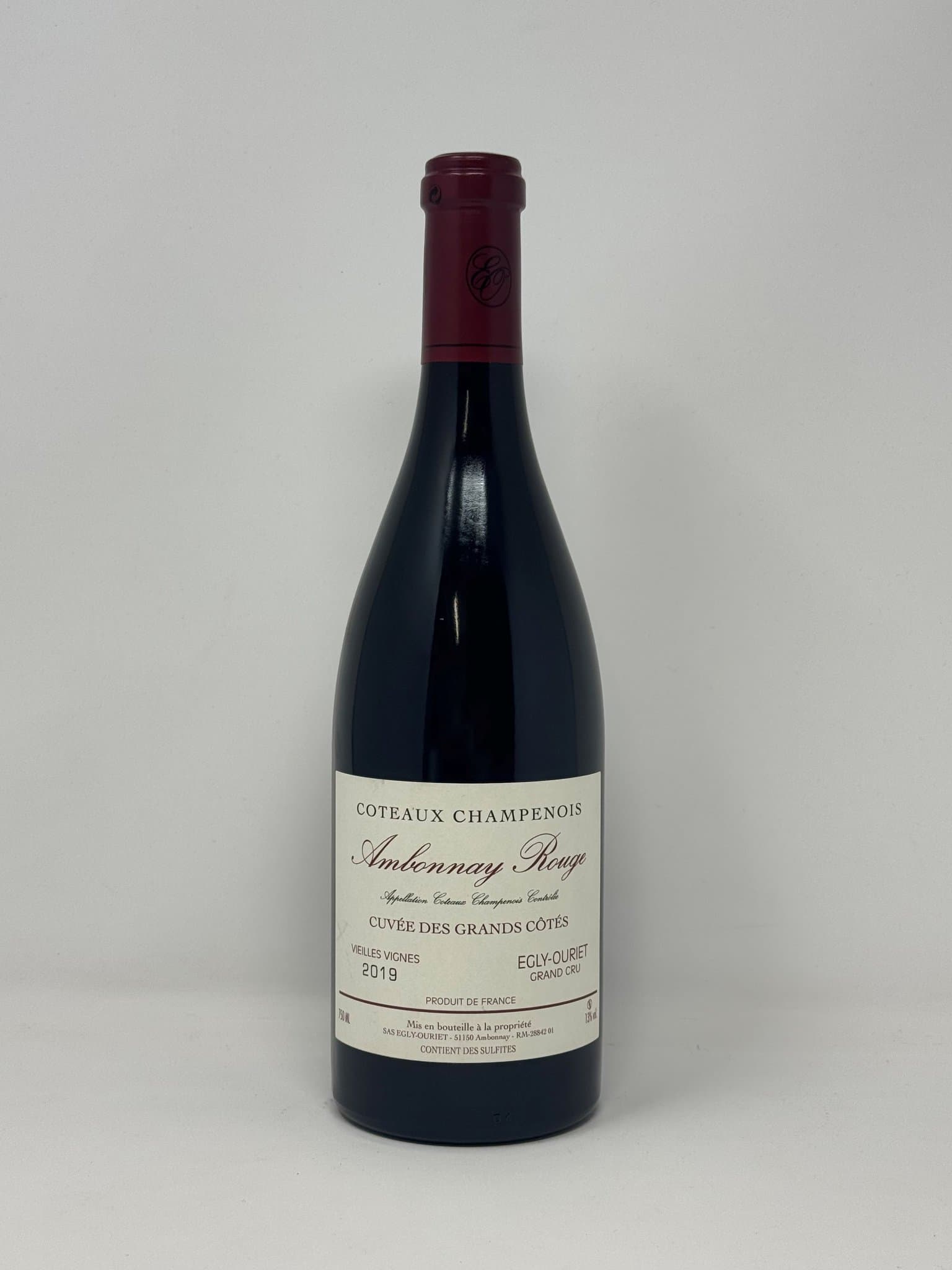 Egly-Ouriet, Ambonnay Rouge Cuvée des Grands Côtes, Coteaux Champenois, 2019