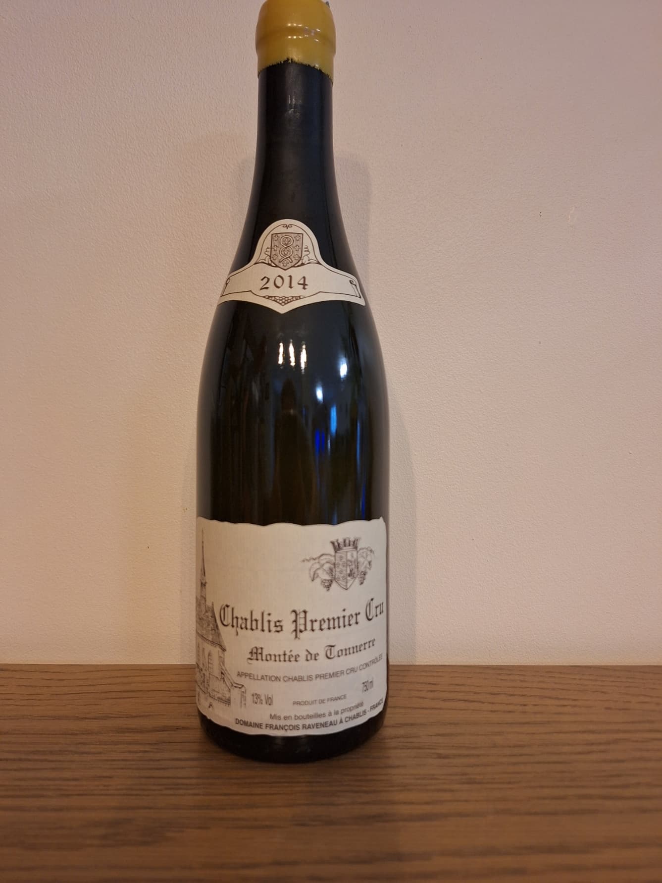 Domaine François Raveneau, Chablis Premier Cru, Montée de Tonnerre, 2014