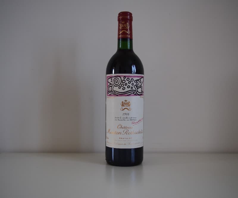 Château Mouton Rothschild, Pauillac, 1988