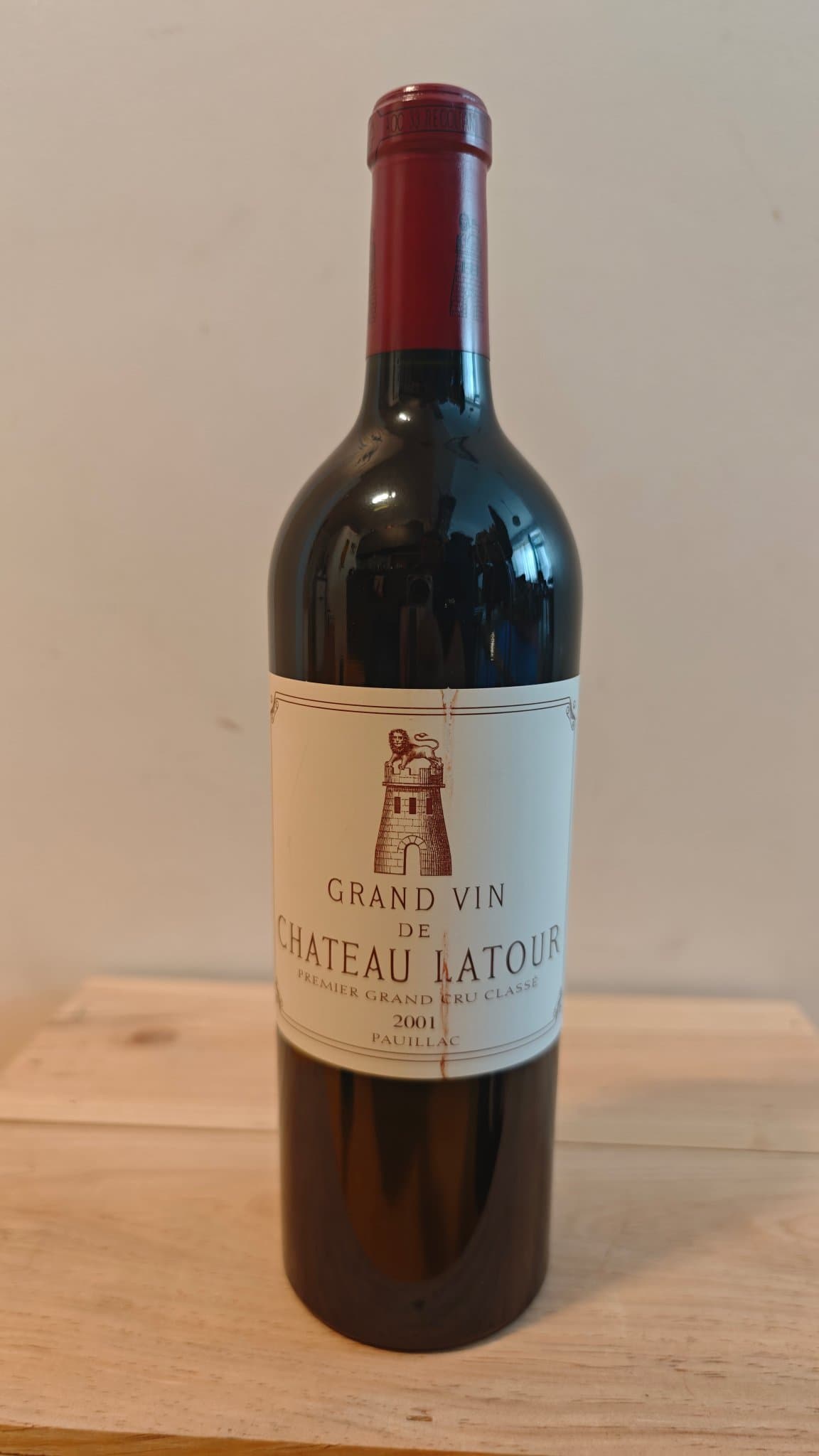 Grand Vin de château Latour, Pauillac, 2001