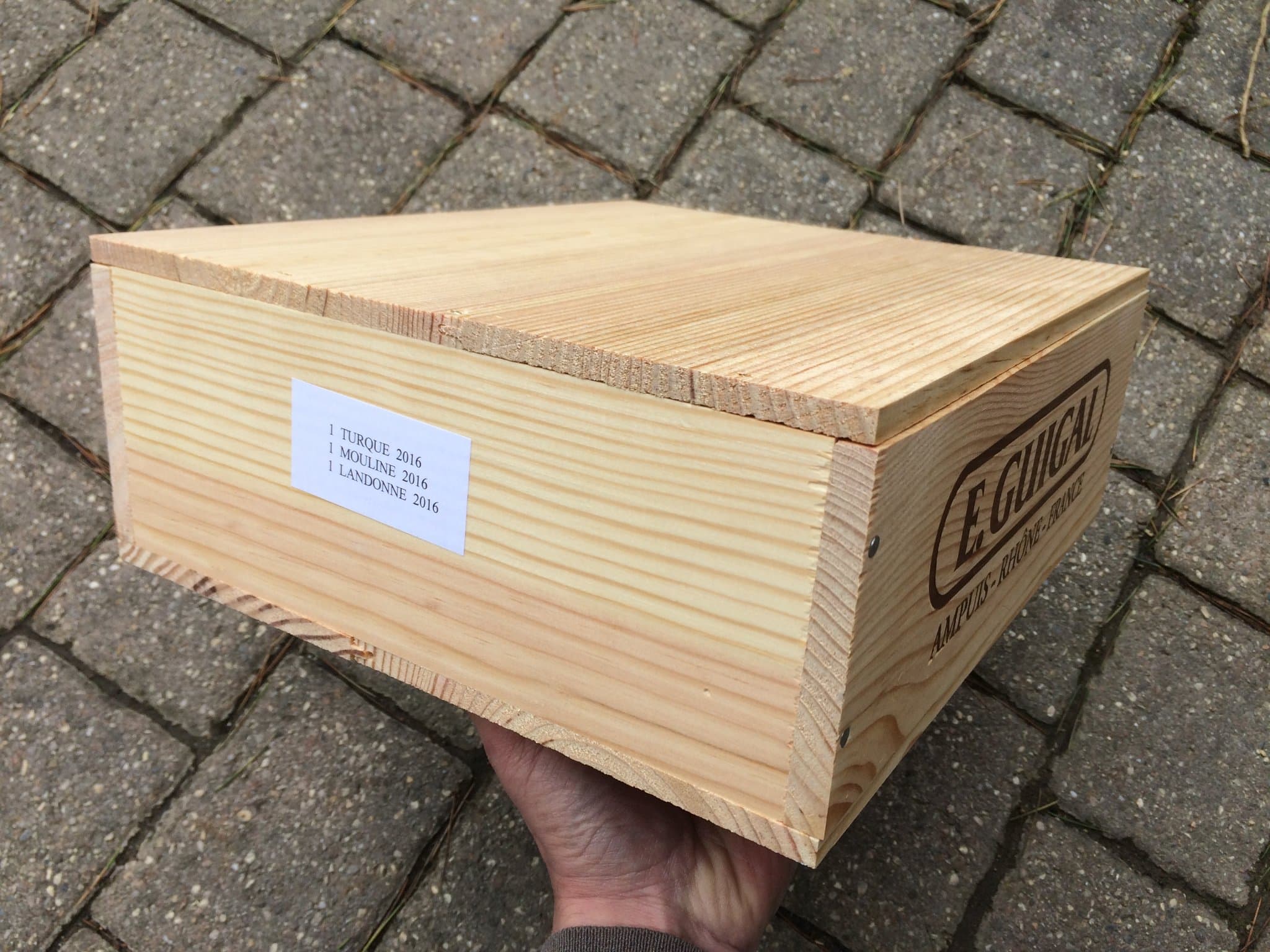 CBO/OWC3 x E. Guigal, Côte-Rôtie, LaLaLa Assort., 2016