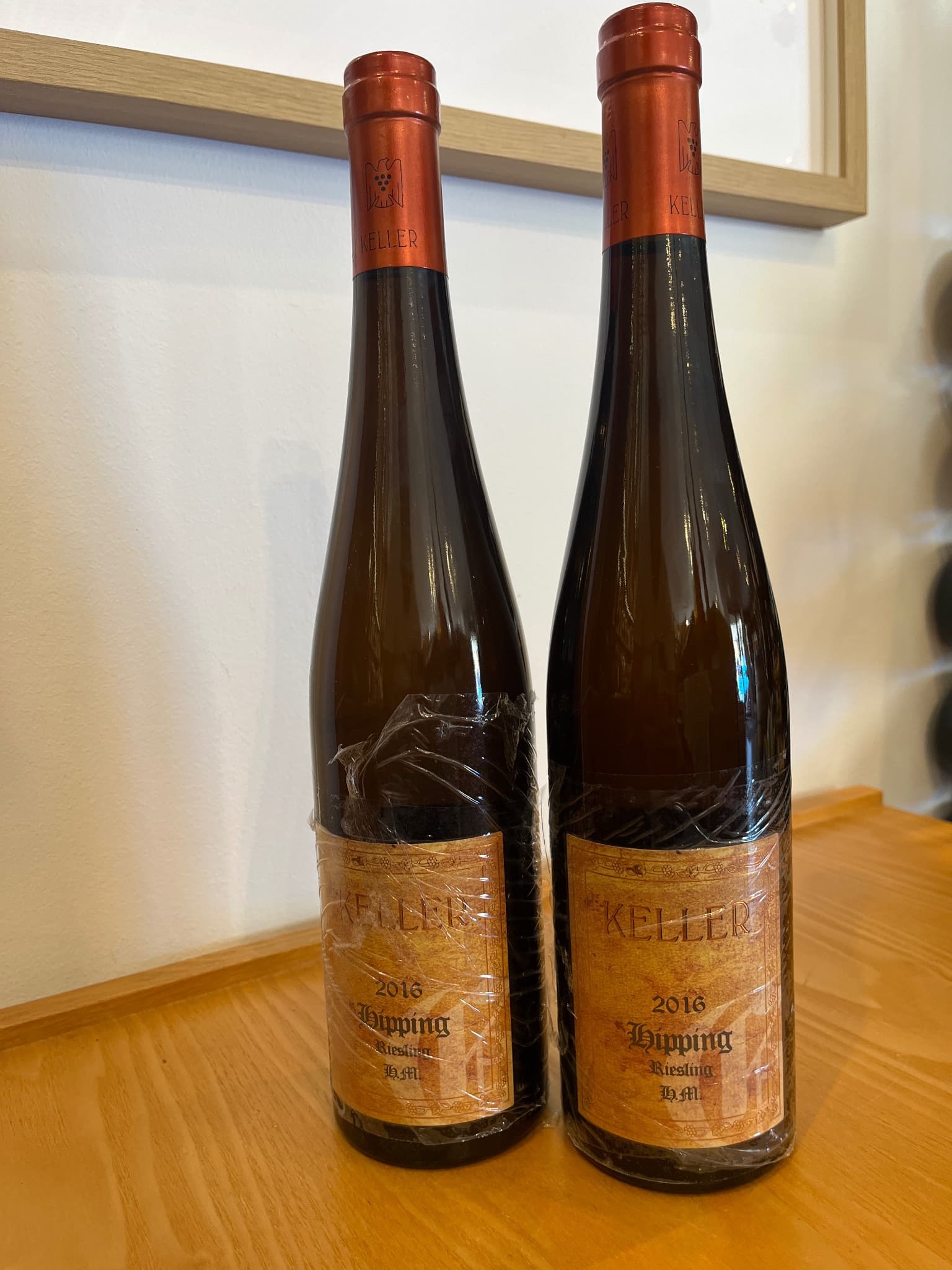 2 x Nierstein Hipping Riesling H.M., Keller, Rheinhessen, 2016