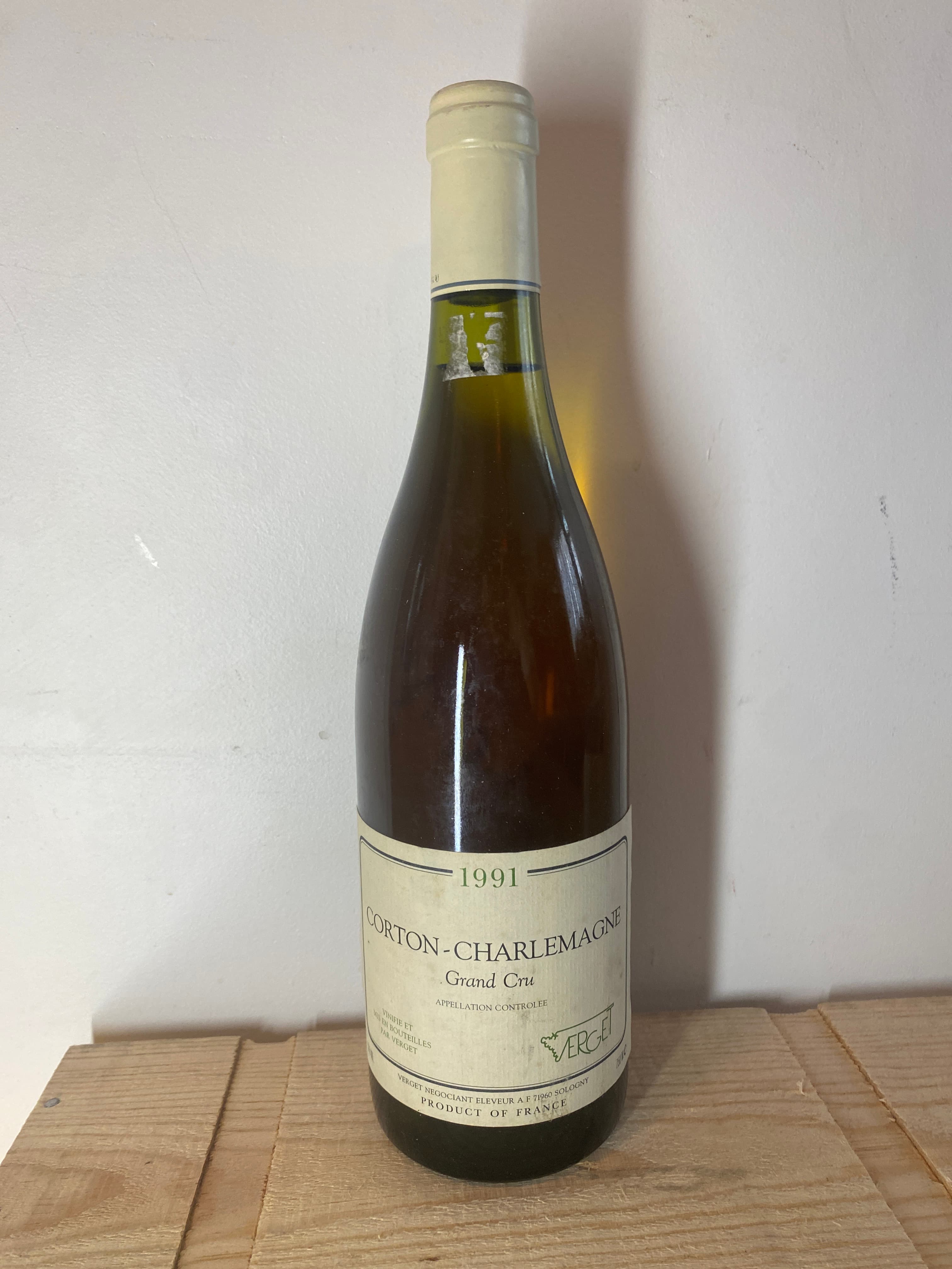 Corton-Charlemagne Grand Cru, Verget, 1991