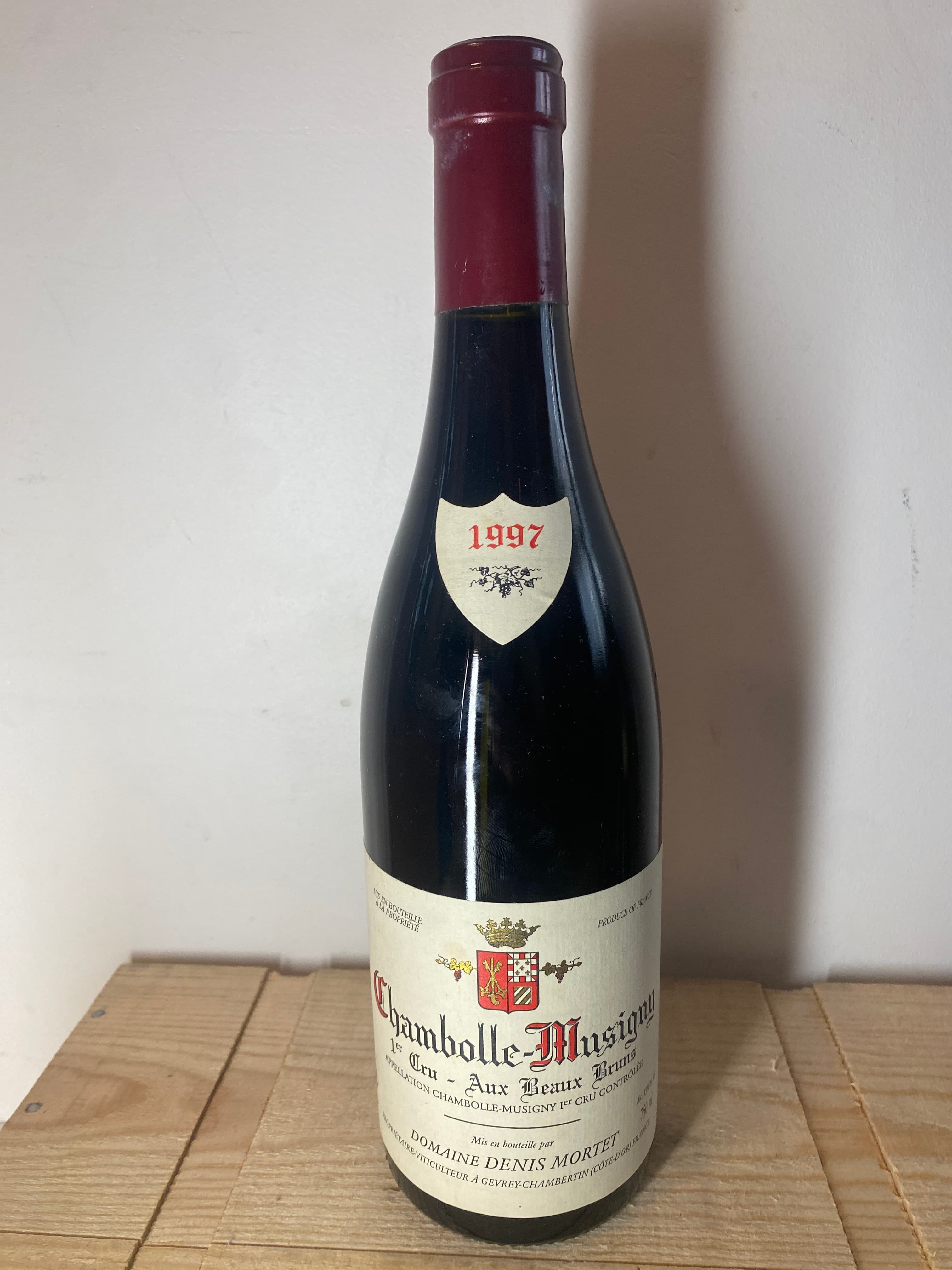 Chambolle-Musigny Premier Cru, Aux Beaux Bruns,Domaine Denis Mortet, 1997