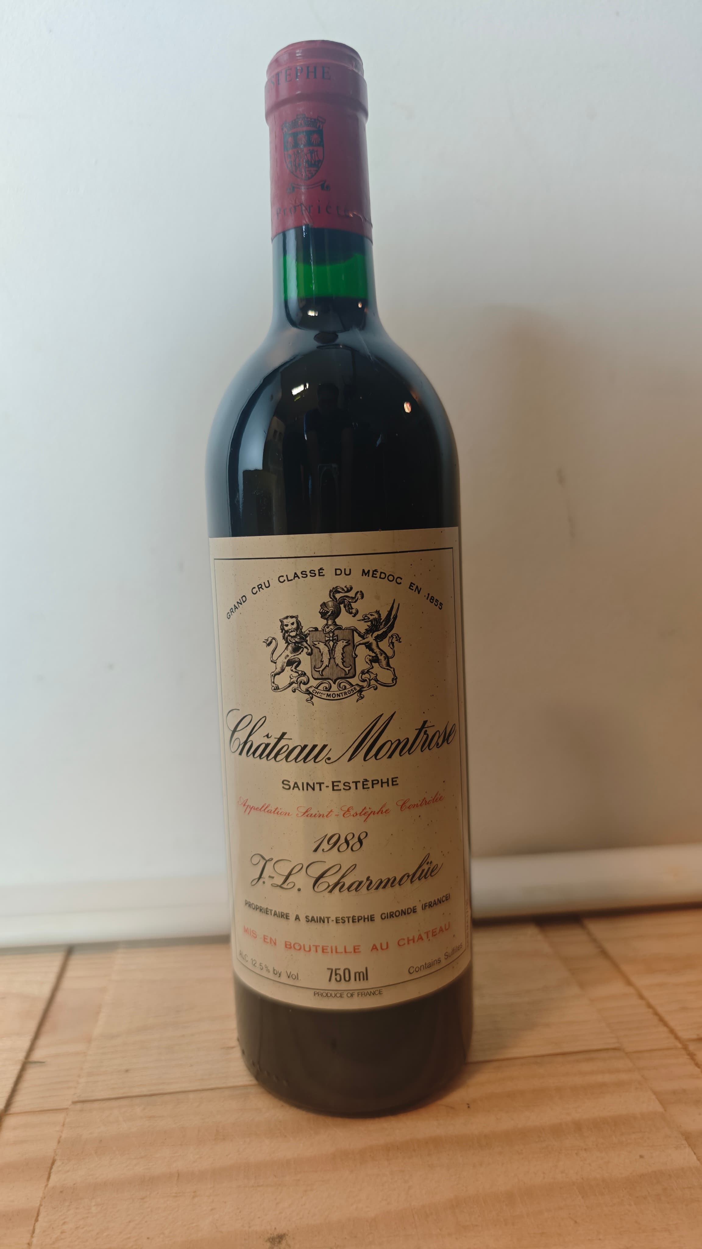 Château Montrose, Saint-Estèphe, 1988