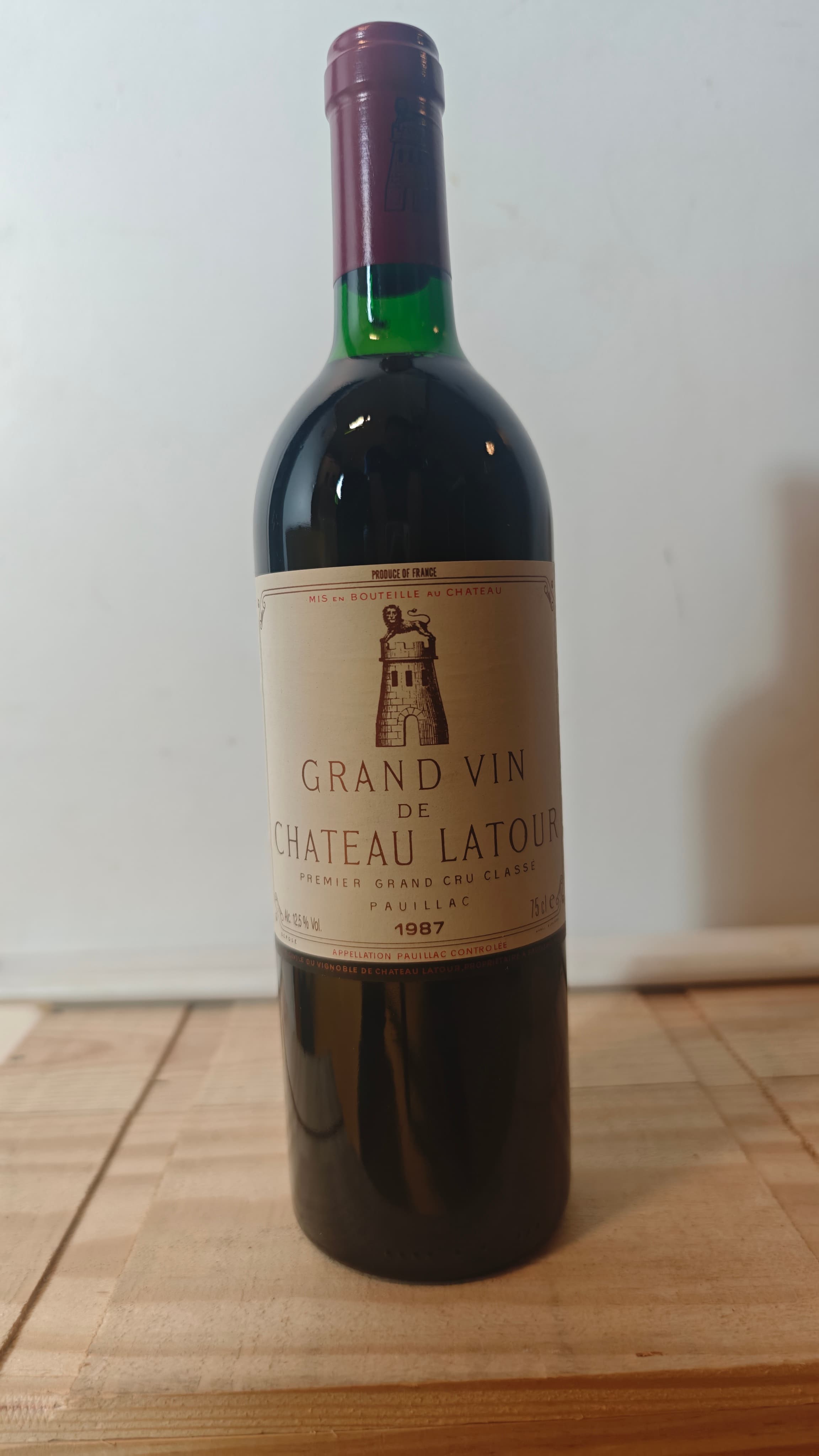 Château Latour, Pauillac, 1987