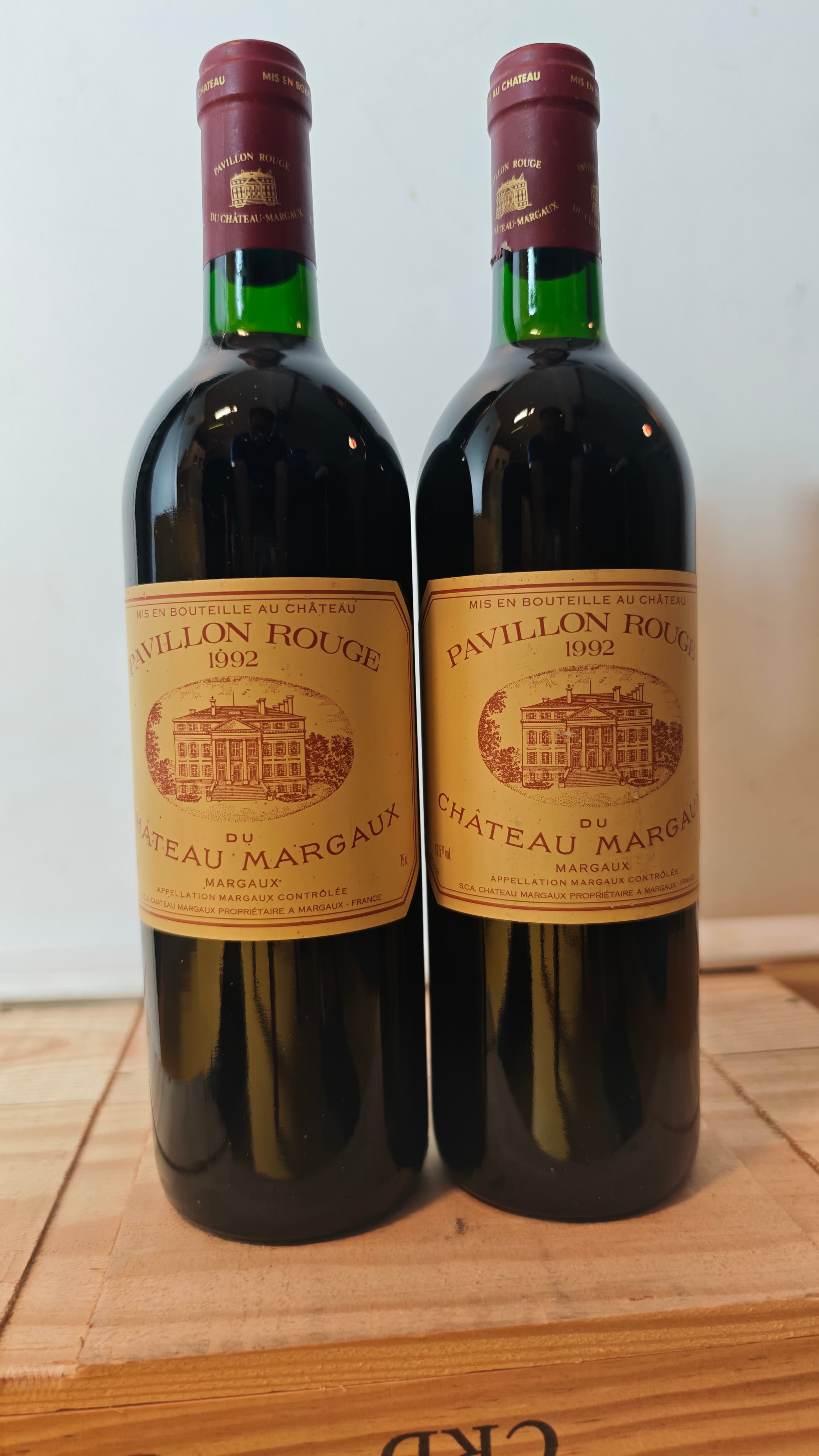 2 x Pavillon Rouge du Château Margaux, Margaux, 1992